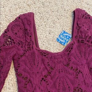 Free People Intimately Lace Bodycon